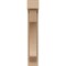 Ekena Millwork 3"W x 6"D x 18"H Thin Emerson Rough Cedar Woodgrain TimberThane Corbel, Primed Tan CORUR03X06X18EMRRCPR - alternate 5